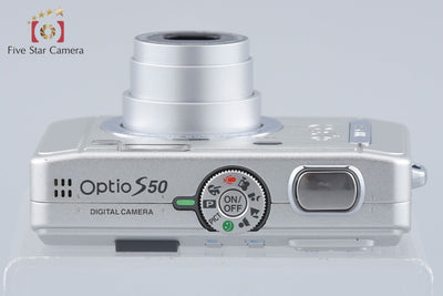 【中古】PENTAX ペンタックス Optio S50 コンパクトデジタルカメラ