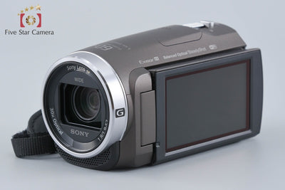 [Used] SONY Handycam HDR-CX680 Bronze Brown Digital Video Camera Multilingual