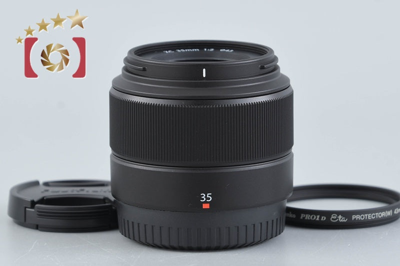 【中古】FUJIFILM 富士フイルム XC 35mm f/2 ASPHERICAL ブラック