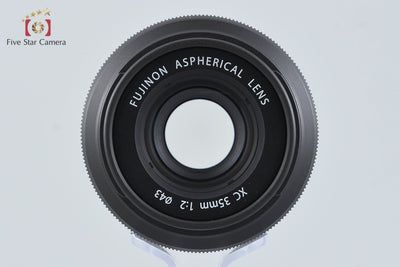 【中古】FUJIFILM 富士フイルム XC 35mm f/2 ASPHERICAL ブラック