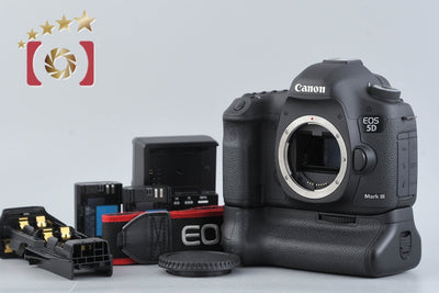 Used] Canon EOS 5D Mark III + BG-E11 Battery Grip