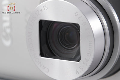 [Used] Canon IXY 650 Silver Compact Digital Camera
