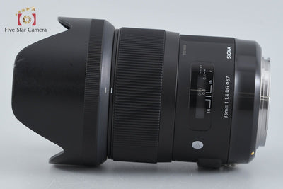 [Used] SIGMA Art 35mm f/1.4 DG HSM for Canon with Original Box