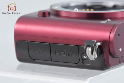 【中古】Nikon ニコン 1 J3 レッド ミラーレス一眼カメラ シャッター回数僅少