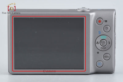[Used] Canon PowerShot A4000 IS Silver Compact Digital Camera with Original Box