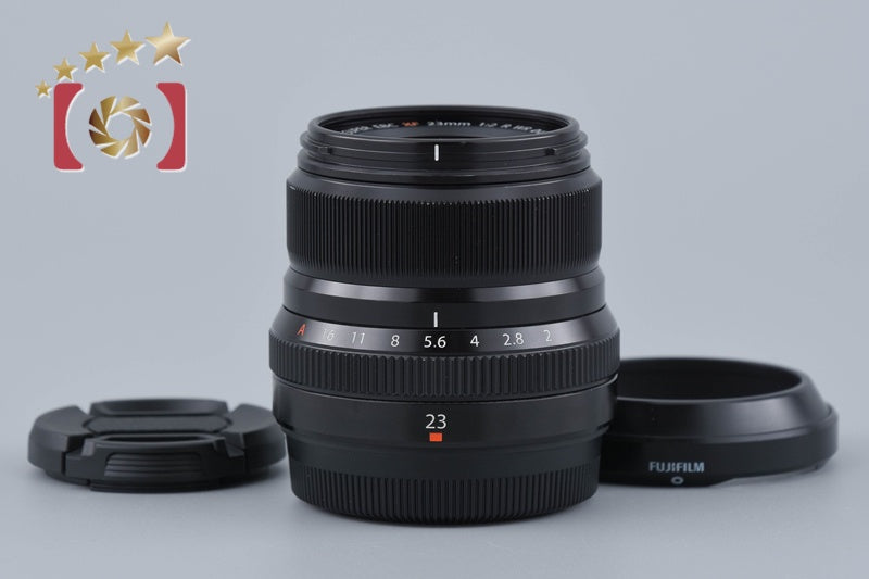 【中古】FUJIFILM 富士フイルム XF 23mm f/2 R WR ブラック