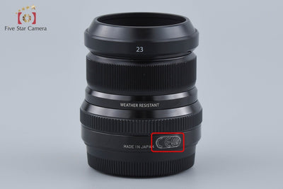 [Used] FUJIFILM XF 23mm f/2 R WR Black