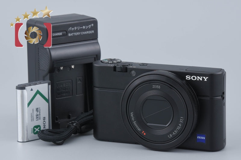 【中古】SONY ソニー Cyber-Shot DSC-RX100 ブラック デジタルスチルカメラ