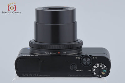 [Used] SONY Cyber-Shot DSC-RX100 Black Digital Still Camera