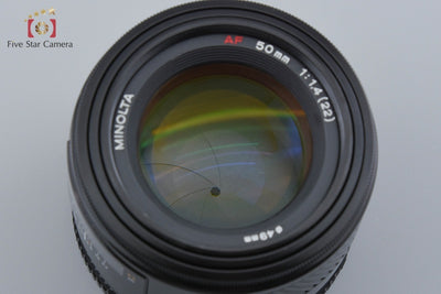 [Used] MINOLTA AF 50mm f/1.4 Old Type