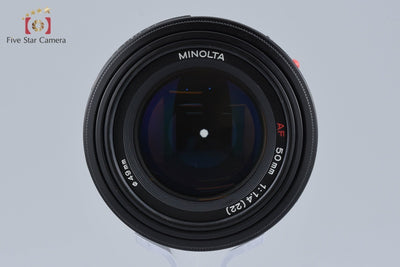 [Used] MINOLTA AF 50mm f/1.4 Old Type