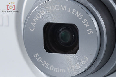 【中古】Canon キヤノン PowerShot A3500 IS シルバー コンパクトデジタルカメラ
