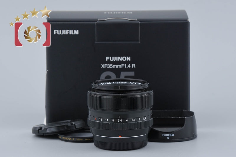 【中古】FUJIFILM 富士フイルム XF 35mm f/1.4 R 元箱付き