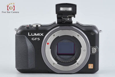 [Used] Panasonic DMC-GF5X 14-42mm Power Zoom Lens Kit, Esprit Black, Low Shutter Count