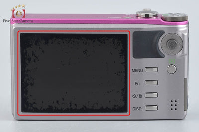 【中古】RICOH リコー CX3 ライトグレーxピンク コンパクトデジタルカメラ シャッター回数僅少 元箱付き
