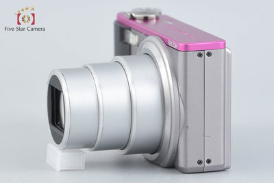 【中古】RICOH リコー CX3 ライトグレーxピンク コンパクトデジタルカメラ シャッター回数僅少 元箱付き