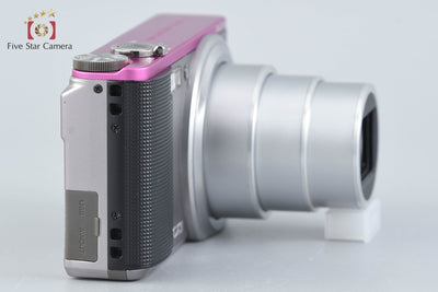 【中古】RICOH リコー CX3 ライトグレーxピンク コンパクトデジタルカメラ シャッター回数僅少 元箱付き
