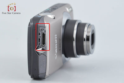 [Used] Canon IXY 10S Silver Compact Digital Camera