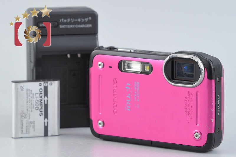 中古】OLYMPUS オリンパス μ1030SW メタルシルバー コンパクトデジタル
