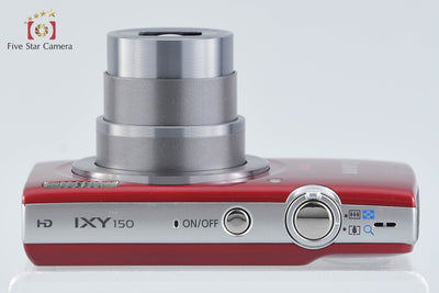 [Used] Canon IXY 150 Red Compact Digital Camera