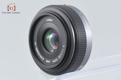 [Used] Panasonic LUMIX G 20mm f/1.7 ASPH. H-H020 with Original Box