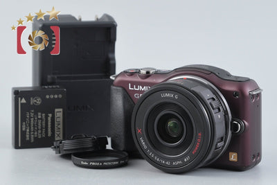 [Used] Panasonic LUMIX DMC-GF5 14-42mm Power Zoom Lens Kit Sensual Brown - Low Shutter Count