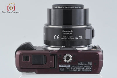 [Used] Panasonic LUMIX DMC-GF5 14-42mm Power Zoom Lens Kit Sensual Brown - Low Shutter Count