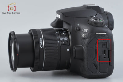 【中古】Canon キヤノン EOS 90D + EF-S 18-55mm f/4-5.6 IS STM シャッター回数僅少