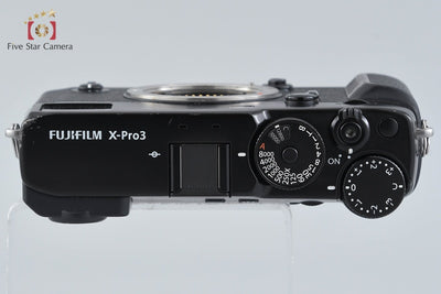 [Used] FUJIFILM X-Pro3 Black Mirrorless Interchangeable Lens Camera with Original Box