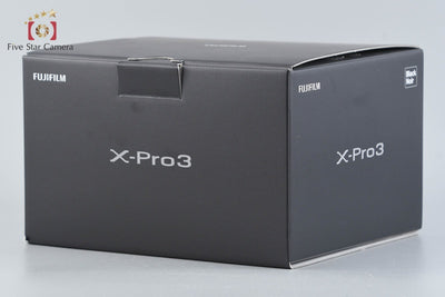 [Used] FUJIFILM X-Pro3 Black Mirrorless Interchangeable Lens Camera with Original Box