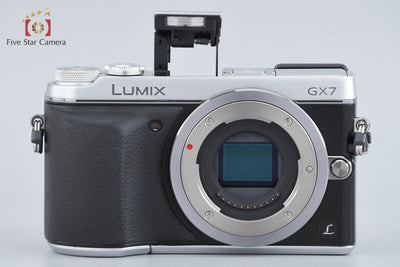 [Used] Panasonic LUMIX DMC-GX7 Silver Mirrorless Interchangeable Lens Camera