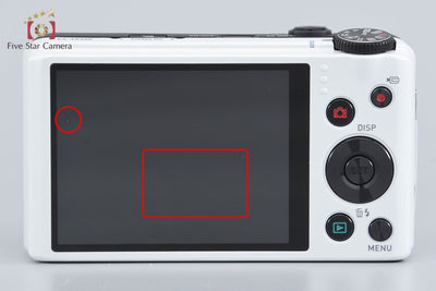 Used: Casio EXILIM EX-ZR200 White Compact Digital Camera