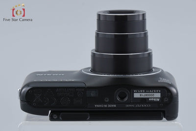 【中古】Nikon ニコン COOLPIX S6600 ブラック コンパクトデジタルカメラ