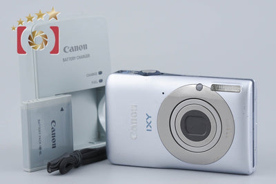 【中古】Canon キヤノン IXY 200F シルバー コンパクトデジタルカメラ