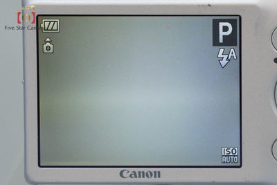 【中古】Canon キヤノン IXY 200F シルバー コンパクトデジタルカメラ