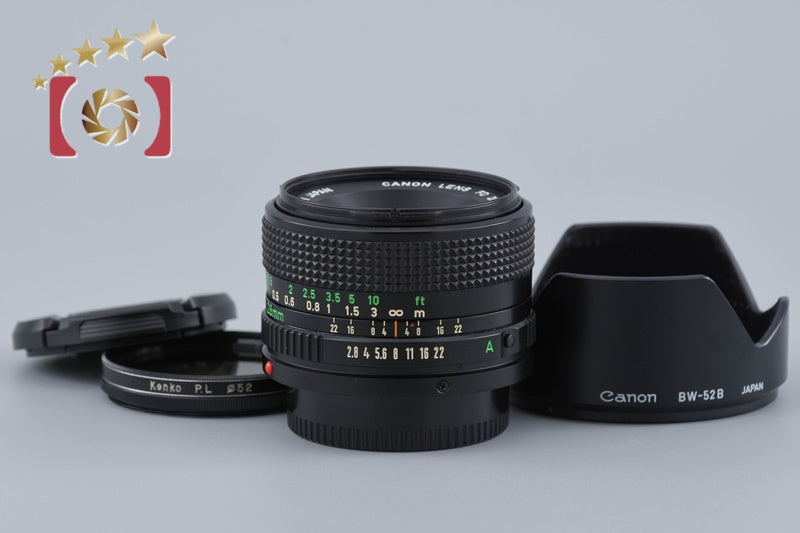 【中古】Canon キヤノン New FD 28mm f/2.8