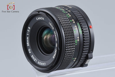 [Used] Canon New FD 28mm f/2.8