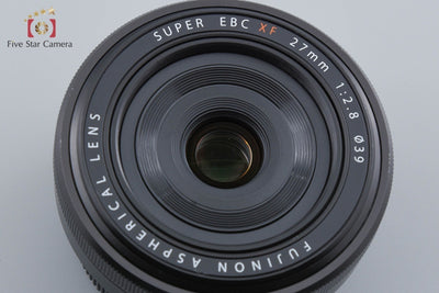 [Used] FUJIFILM XF 27mm f/2.8 Black with Original Box