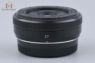 [Used] FUJIFILM XF 27mm f/2.8 Black with Original Box