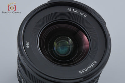 [Used] SONY Sony FE 16mm f/1.8 G SEL16F18G