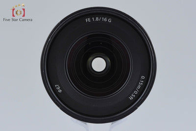 [Used] SONY Sony FE 16mm f/1.8 G SEL16F18G