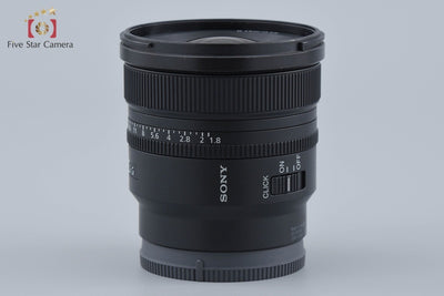 [Used] SONY Sony FE 16mm f/1.8 G SEL16F18G