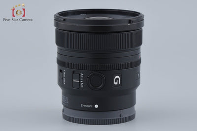 [Used] SONY Sony FE 16mm f/1.8 G SEL16F18G