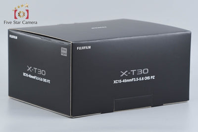 [Used] FUJIFILM Fuji Film X-T30 15-45mm Lens Kit Silver with Original Box