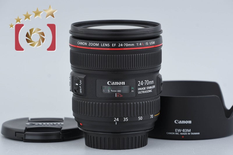 【中古】Canon キヤノン EF 24-70mm f/4 L IS USM