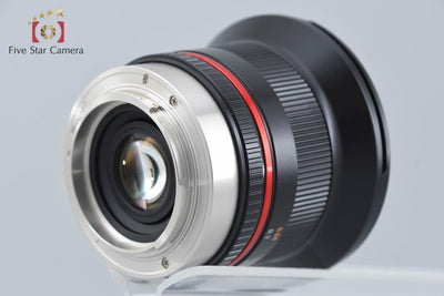 [Used] SAMYANG 12mm f/2 NCS CS for Fujifilm X-mount with original box