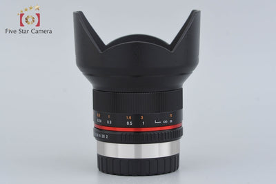 [Used] SAMYANG 12mm f/2 NCS CS for Fujifilm X-mount with original box