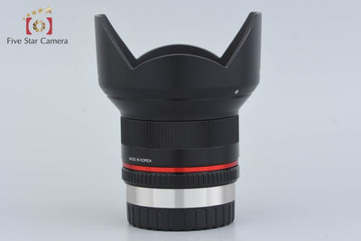 [Used] SAMYANG 12mm f/2 NCS CS for Fujifilm X-mount with original box