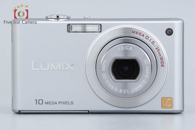 [Used] Panasonic LUMIX DMC-FX37 Silver Compact Digital Camera with Original Box