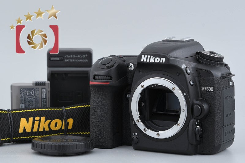 【中古】Nikon ニコン D7500 デジタル一眼レフカメラ シャッター回数僅少